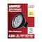 Satco 4.5 Watt MR16 LED - Black Finish - 3000K - GU5.3 Base - 360 Lumens - 12 Volt - Hologen S11396 - alternate 2